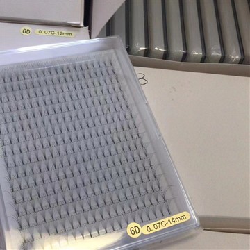 Uusi tilaus suuria lokeroja 320 esivalmistettuja ripsien tuulettimia