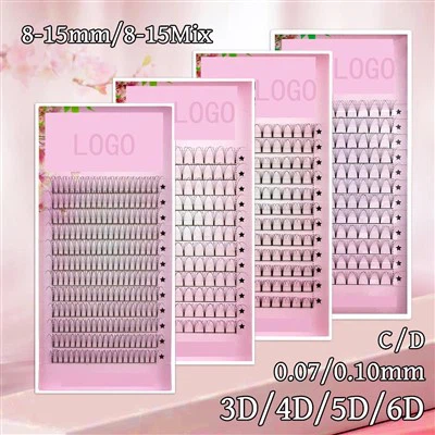 Ripsien pidennykset 3d 4d 5d